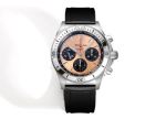 Breitling B01 Automatic Mechanical Movement Steel Sapphire Glass Champagne Watch